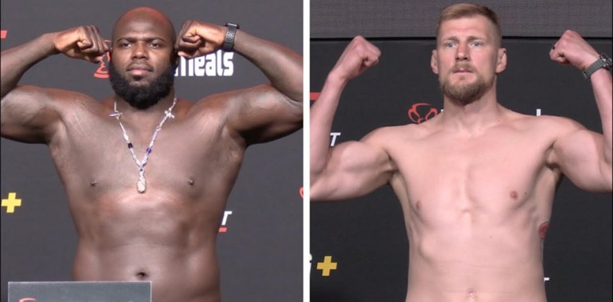 Ufc Vegas Weigh In Video Alexander Volkov And Jairzinho Rozenstruik