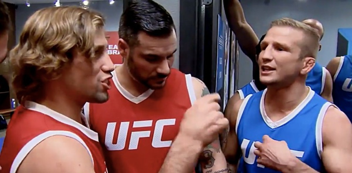 Urijah Faber And TJ Dillashaw Explode In Face To Face Confrontation