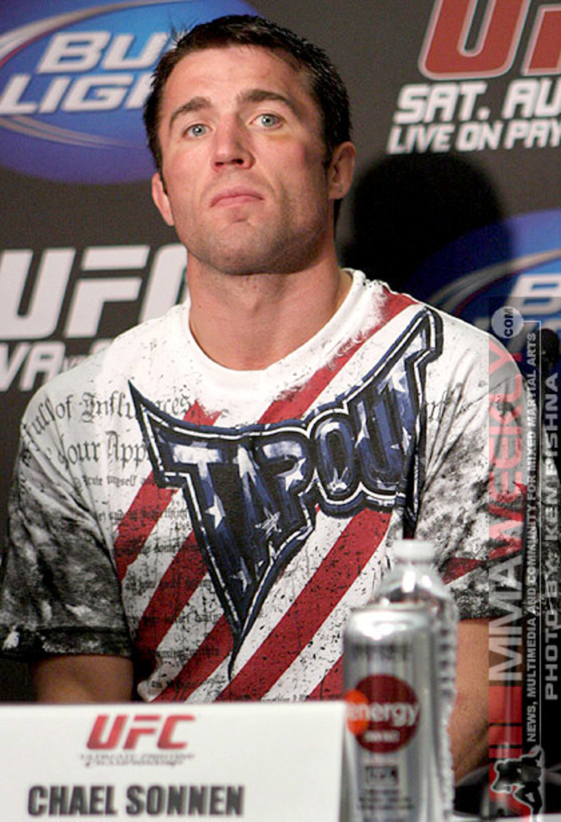 Chael Sonnen The Better Guy Wins Every Night The Better Guy Won