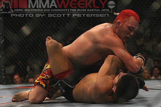 Chris Leben and Patrick Cote at The Ultimate Fighter