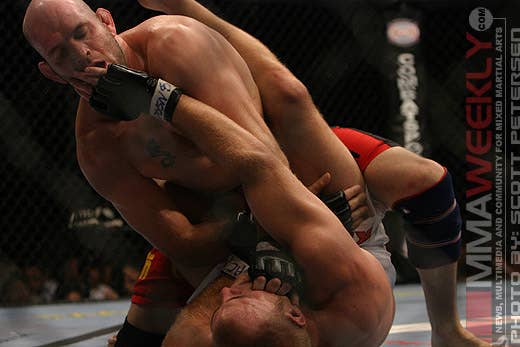Matt Lindland and Joe Doerksen at UFC 54