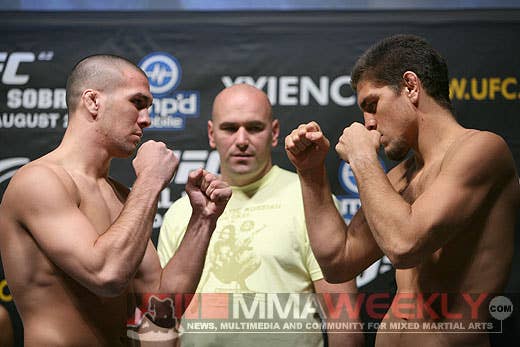 Josh Neer and Nick Diaz at UFC 62