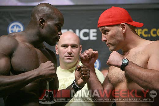 Cheick Kongo and Wellish at UFC 62