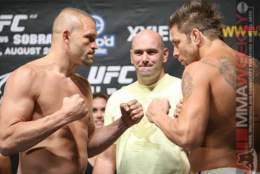Chuck Liddell and Babalu at UFC 62