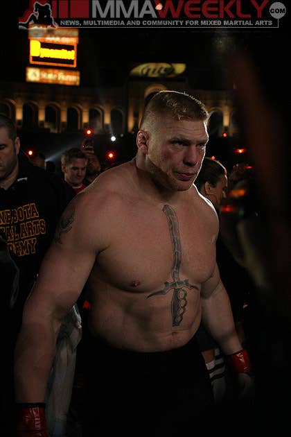 Brock Lesnar at K-1 Dynamite USA
