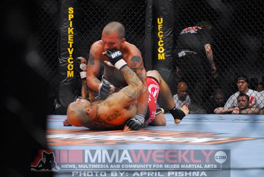 James Irvin and Houston Alexander at UFC Fight Night 13