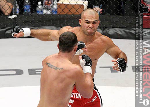 Robbie Lawler and Scott Smith at Elite XC