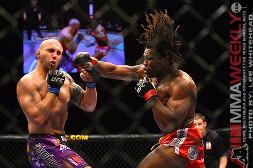 Luiz Cane and Rameau Thierry Sokoudjou at UFC 89