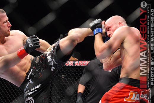 Sammy Schiavo and Per Eklund at UFC 89