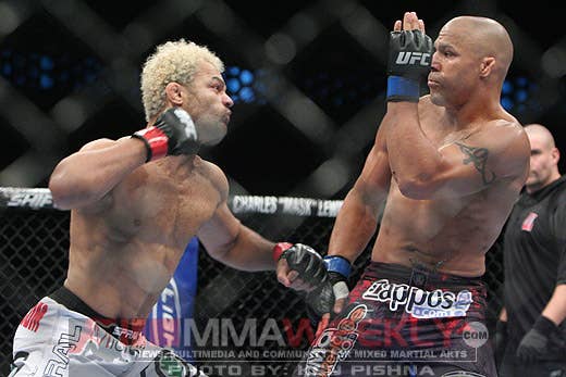 Josh Koscheck and Frank Trigg at UFC 103