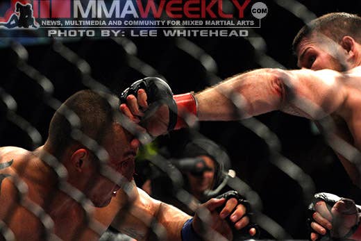 Michael Bisping and Denis Kang at UFC 105