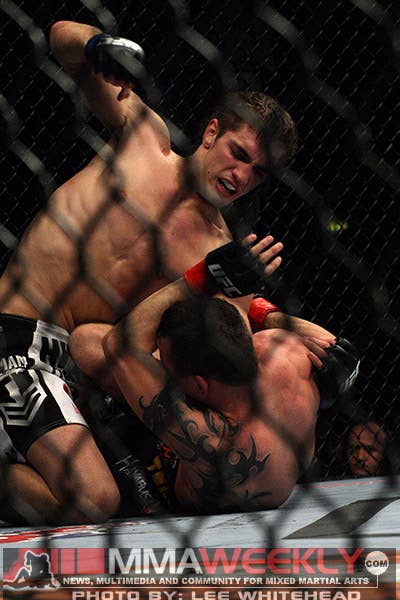 John Hathaway and Paul Taylor at UFC 105