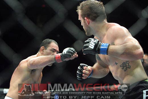 Rogerio Nogueira and Ryan Bader at UFC 119