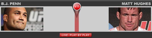 UFC 123 Live Results BJ Penn vs Matt Hughes
