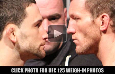 UFC 125 weigh-in photo gallery