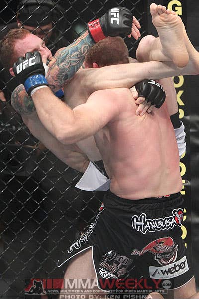 Jason MacDonald and Ryan Jensen at UFC 129