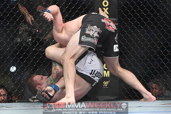 Jason MacDonald and Ryan Jensen at UFC 129