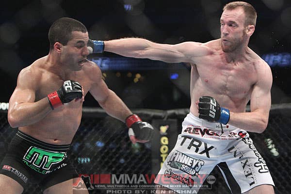 John Makdessi and Kyle Watson at UFC 129