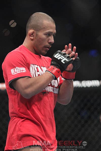 Ivan Menjivar at UFC 129