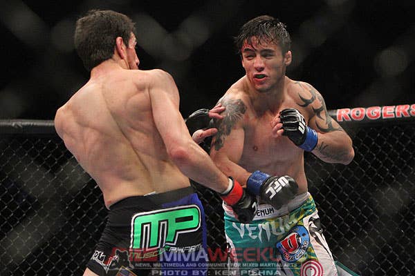 Kenny Florian and Diego Nunes at UFC 131
