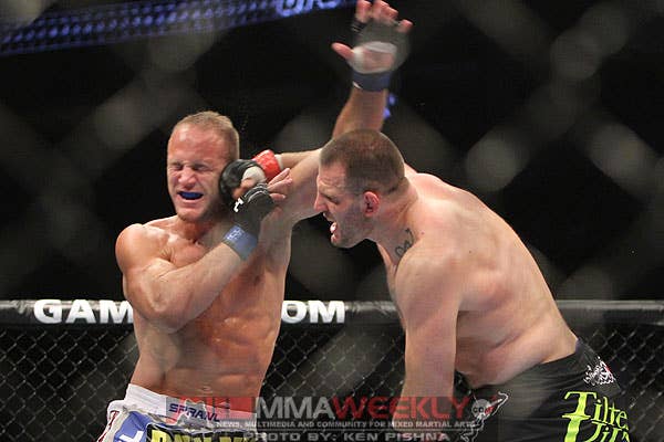 Dave Herman and John-Olav Einemo at UFC 131
