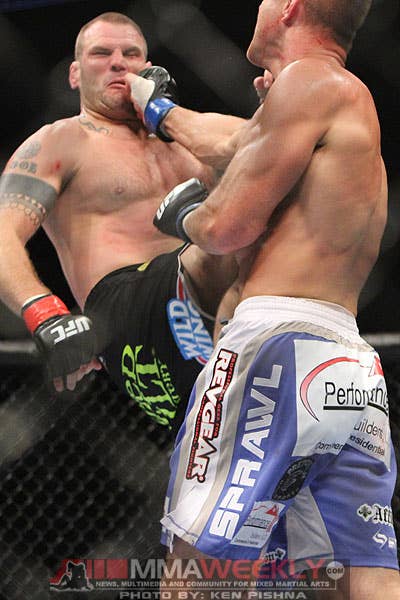 Dave Herman and John-Olav Einemo at UFC 131