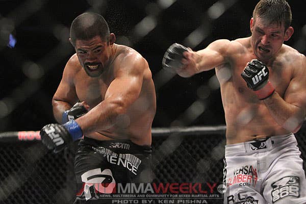 Mark Munoz and Demian Maia at UFC 131