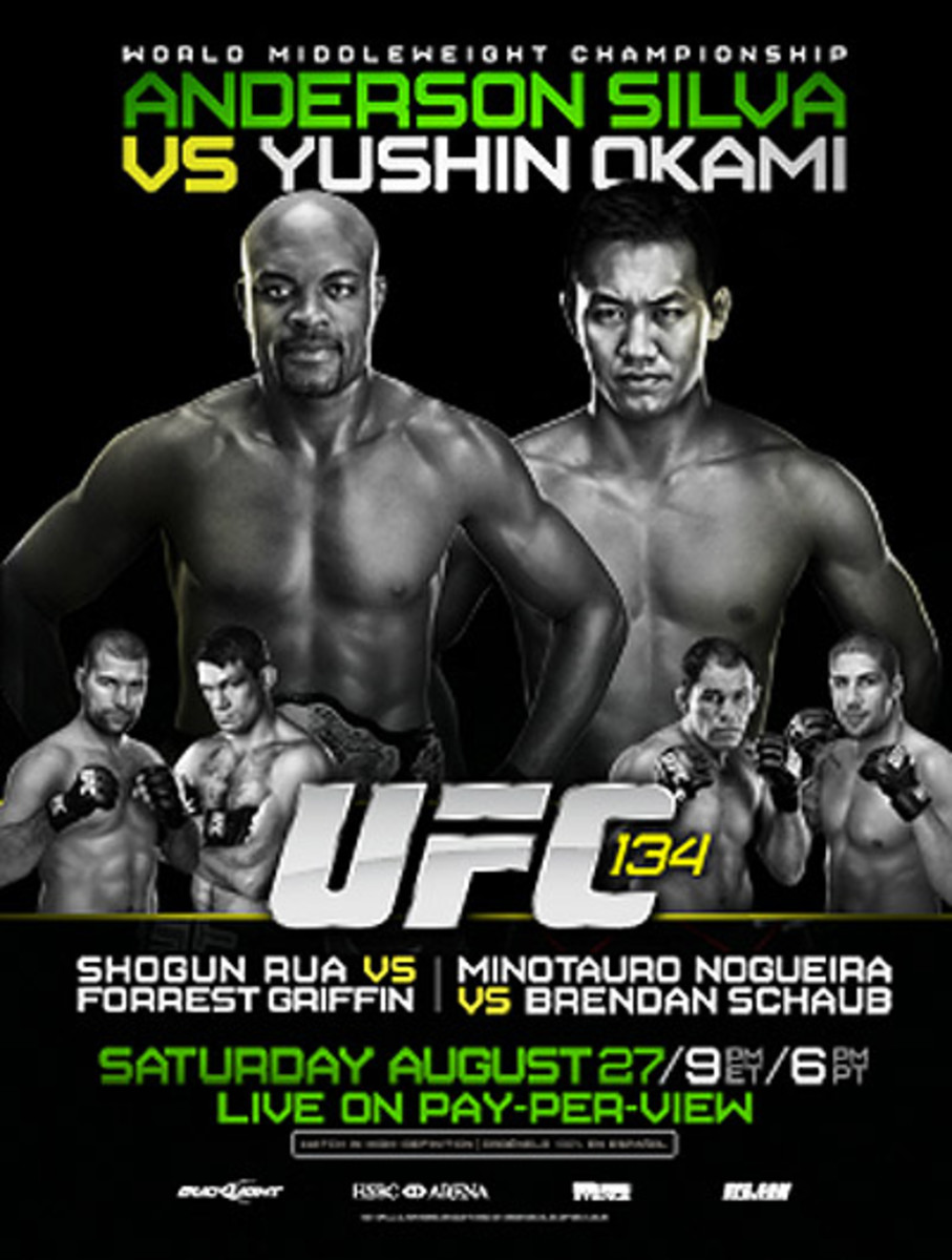   Results on Ufc 134 Rio  Live Results And Play By Play   Mmaweekly Com