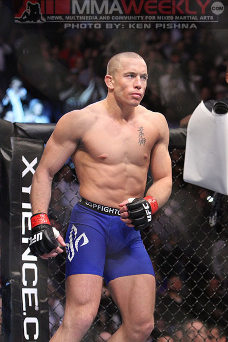 Georges St Pierre All But Closes The Door On Anderson Silva Superfight