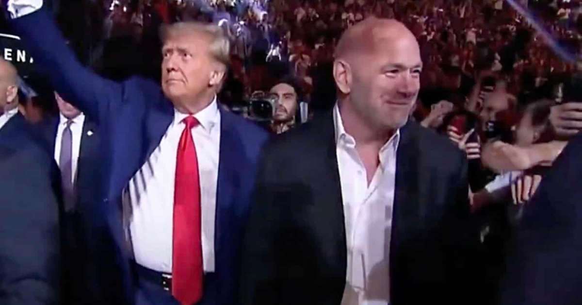 Dana White brands Donald Trump 'American Badass' after assassination ...