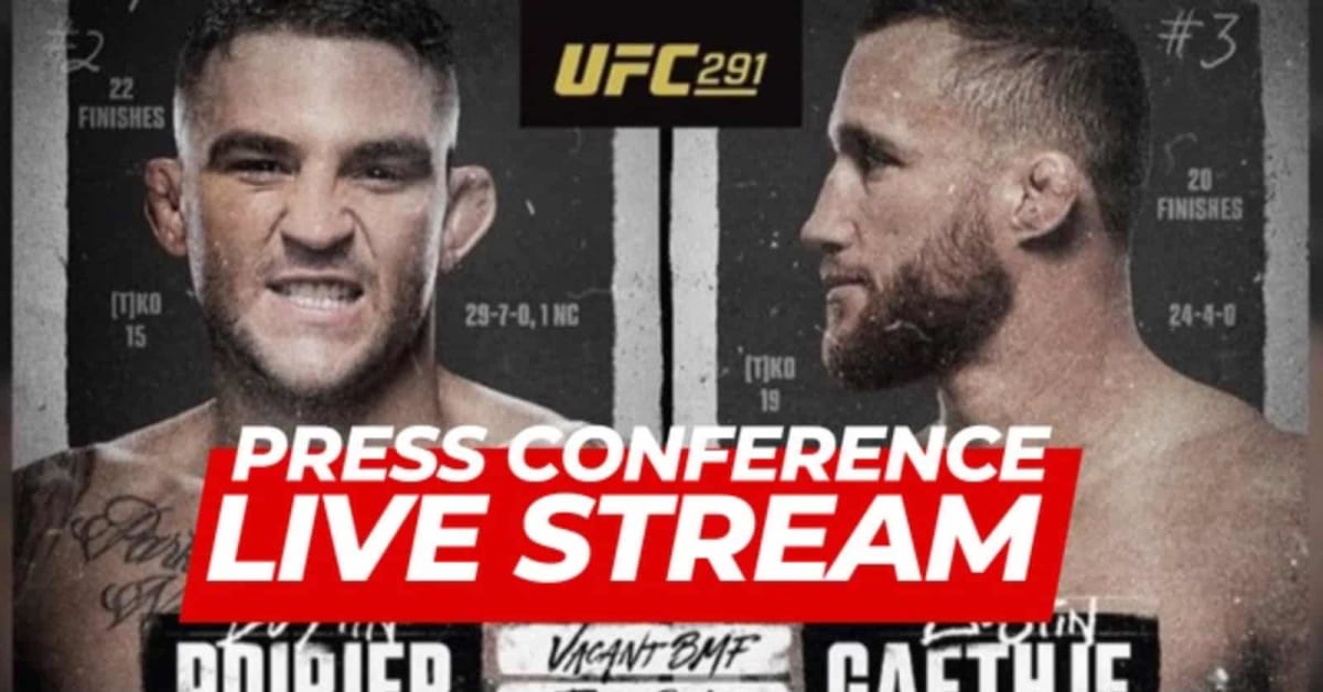 UFC 291: Poirier Vs. Gaethje 2 Post-Fight Live Stream - MMAWeekly.com ...