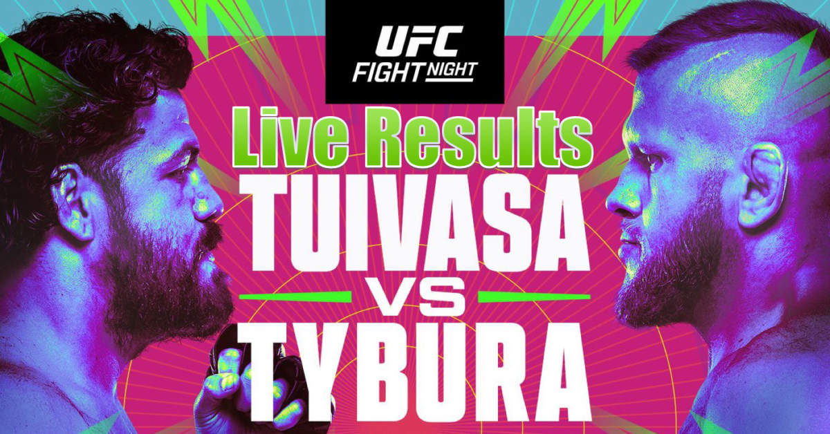 UFC Vegas 88 Results: Tai Tuivasa Vs. Marcin Tybura - MMAWeekly.com ...