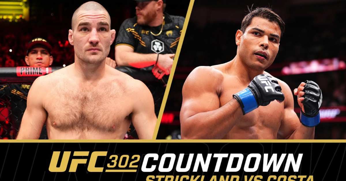 UFC 302 Countdown: Sean Strickland vs. Paulo Costa - MMAWeekly.com ...