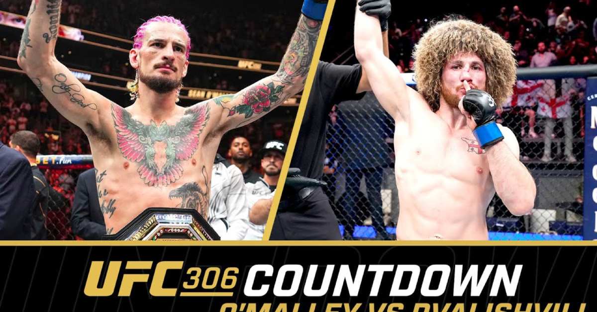 UFC 306 Countdown - Sean O'Malley Vs Merab Dvalishvili - MMAWeekly.com ...