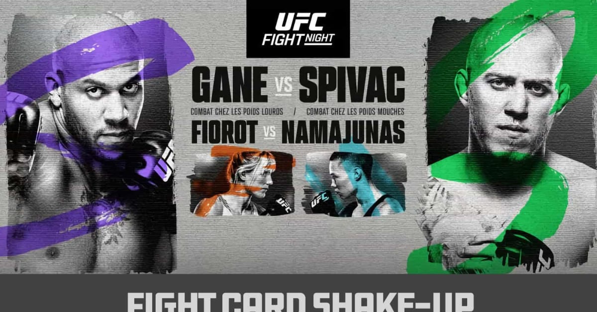 UFC Paris fight card retooled due to visa and medical issues