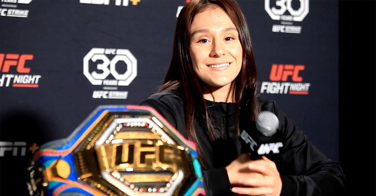 Noche UFC Athlete Panel Video: Grasso Bites Back at Shevchenko ...