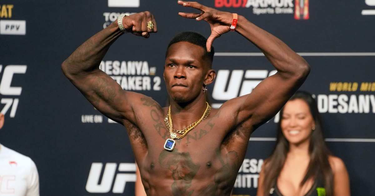 Fan honors Israel Adesanya with amazing gesture - MMAWeekly.com | UFC ...