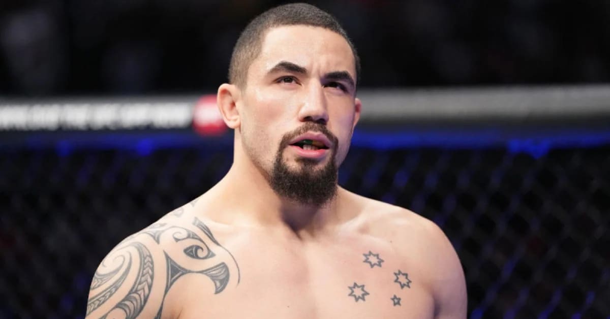 Robert Whittaker knocks Ikram Aliskerov out in UFC Saudi Arabia main ...