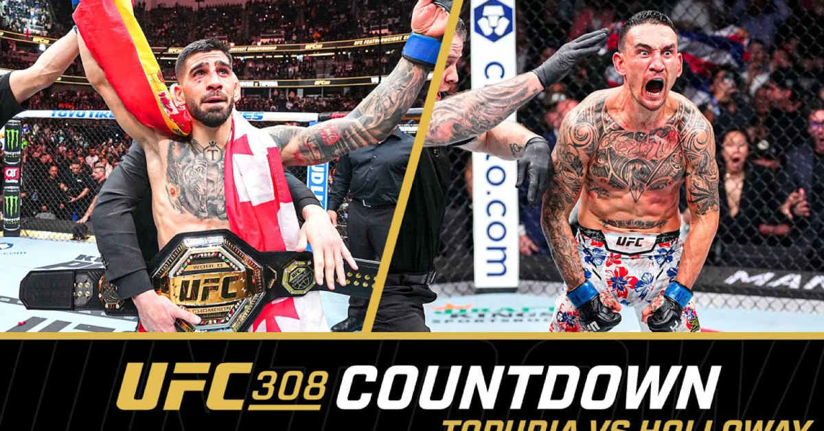 UFC 308 Countdown: Ilia Topuria Vs. Max Holloway - MMAWeekly.com | UFC ...