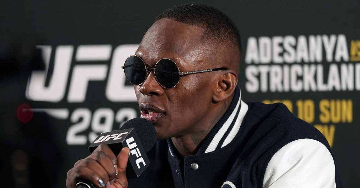 Israel Adesanya breaks silence, Opens up about Sean Strickland moment ...