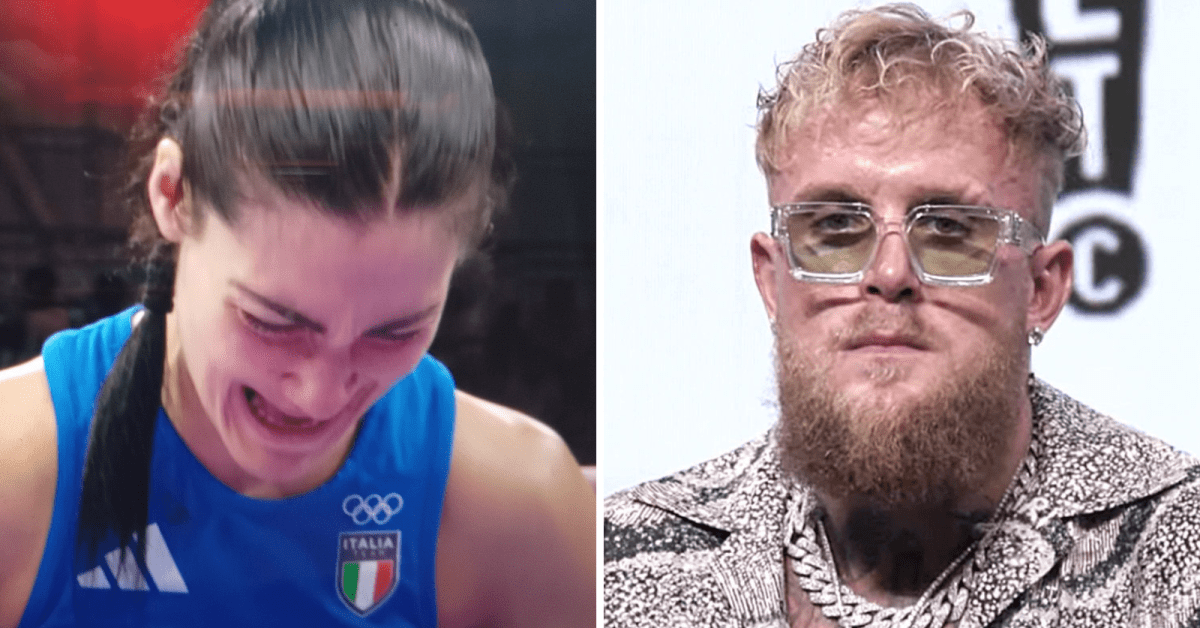 Jake Paul offers Angela Carini life-changing opportunity after Olympics controversy - MMAWeekly.com | UFC and MMA News, Results, Rumors, and Videos