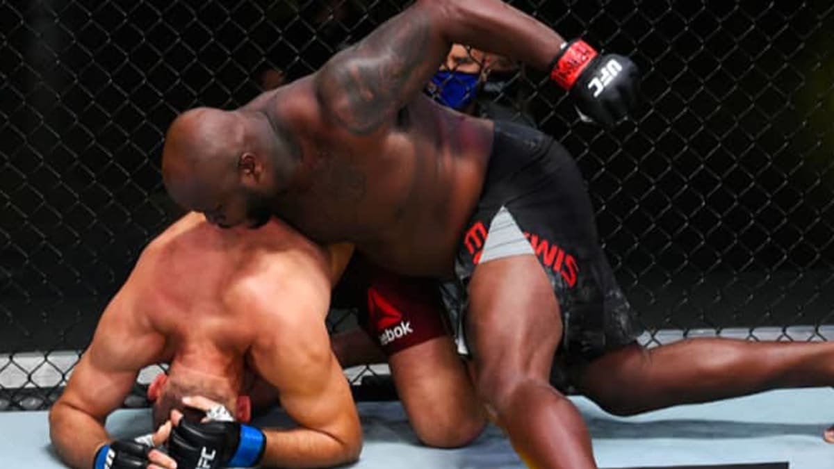 VIDEO: Derrick Lewis Sets a UFC Heavyweight Record With Brutal Finish
