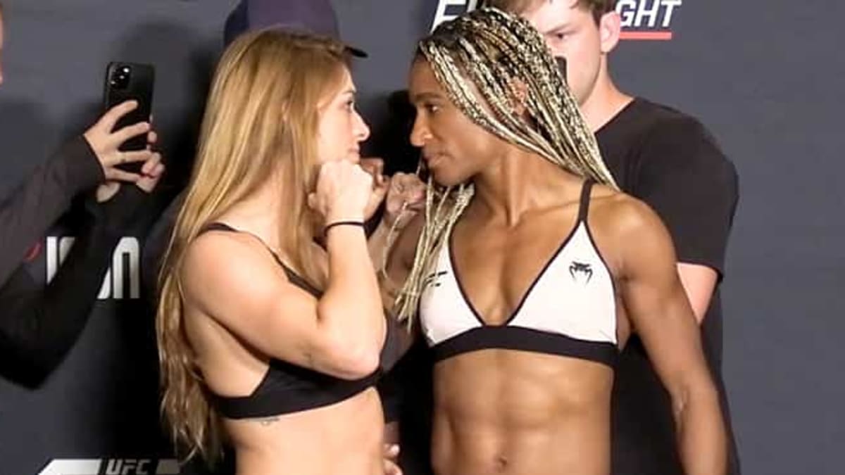 UFC Vegas 73 fighters face-off following weigh-ins - MMAWeekly.com | UFC  and MMA News, Results, Rumors, and Videos