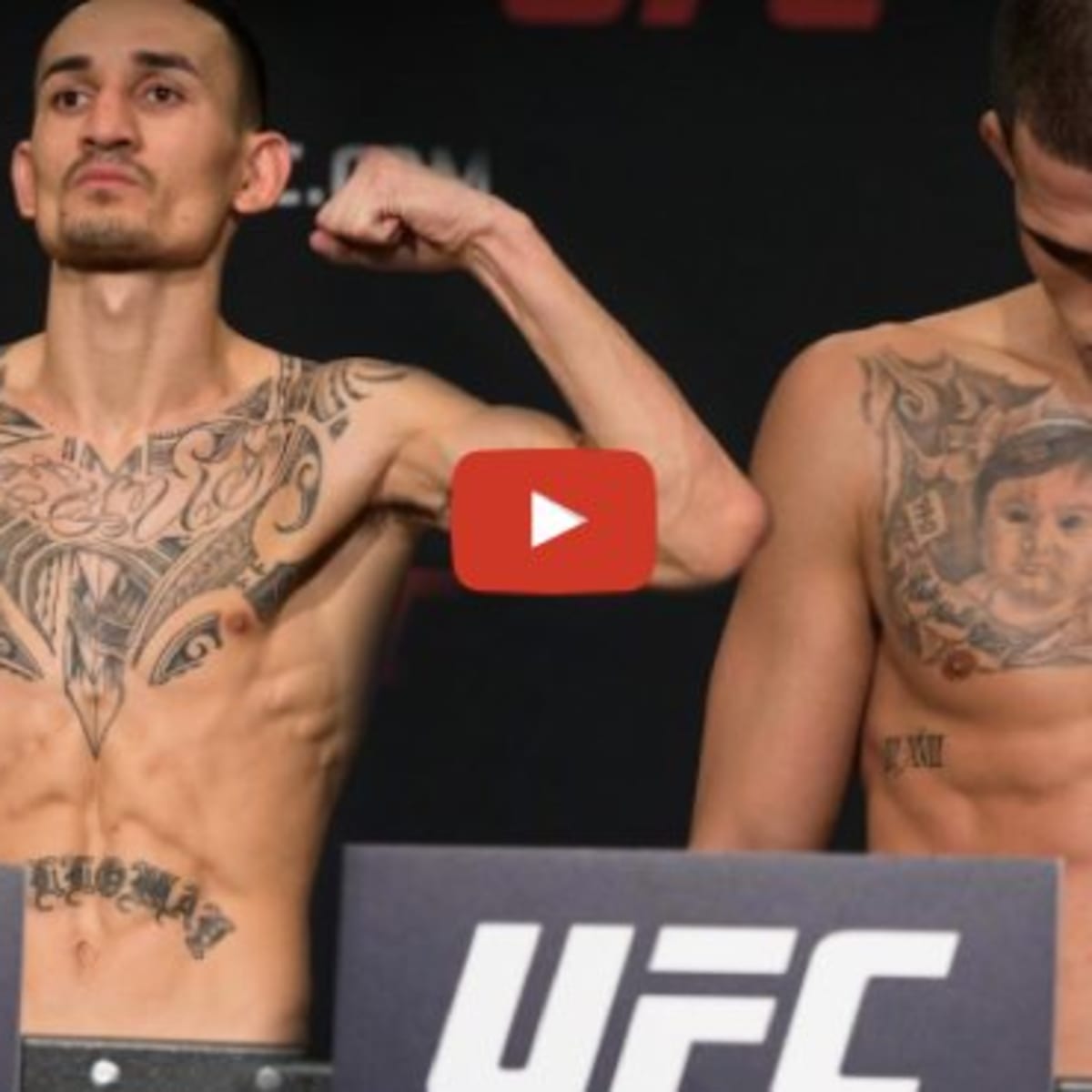 Watch as Max Holloway Makes Weight, but Anthony Pettis Does Not (video) -  MMAWeekly.com | UFC and MMA News, Results, Rumors, and Videos