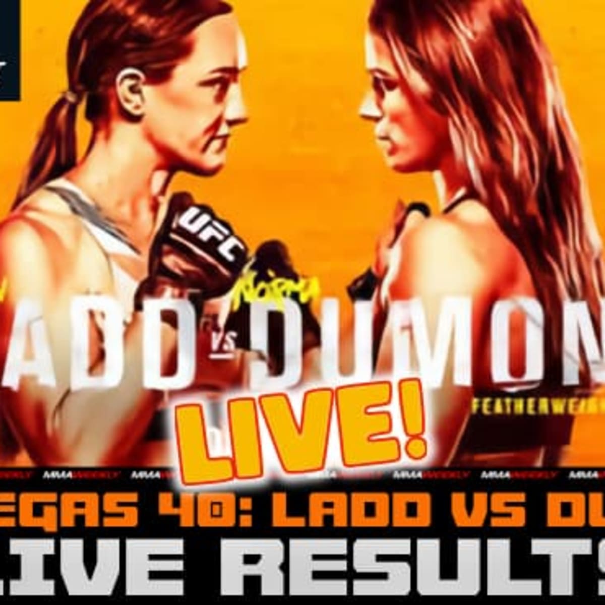 UFC Vegas 40 live results: Aspen Ladd vs. Norma Dumont - MMAWeekly.com |  UFC and MMA News, Results, Rumors, and Videos