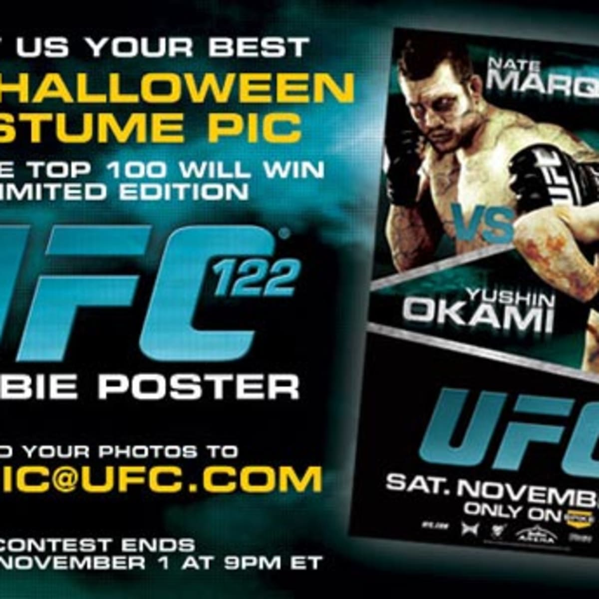 UFC 122, Marquardt vs Okami