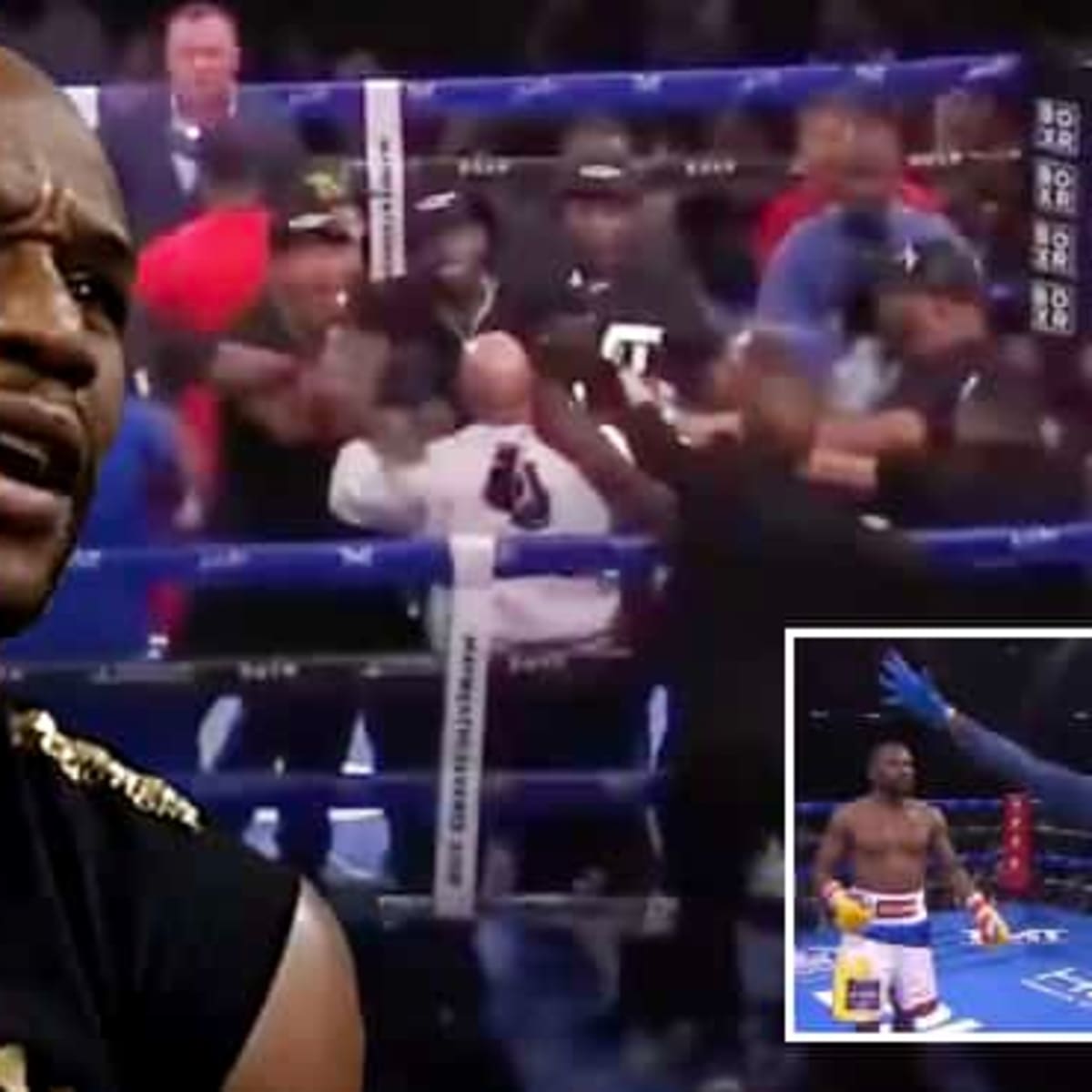 A ref stopped the Mayweather-Gotti III bout. 'That's when the real