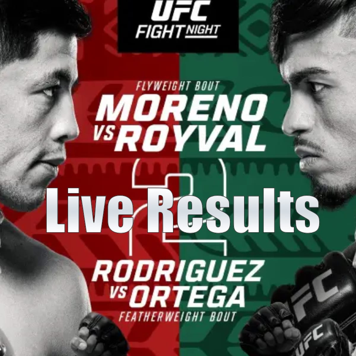 UFC Fight Night: Moreno vs. Royval 2 Results