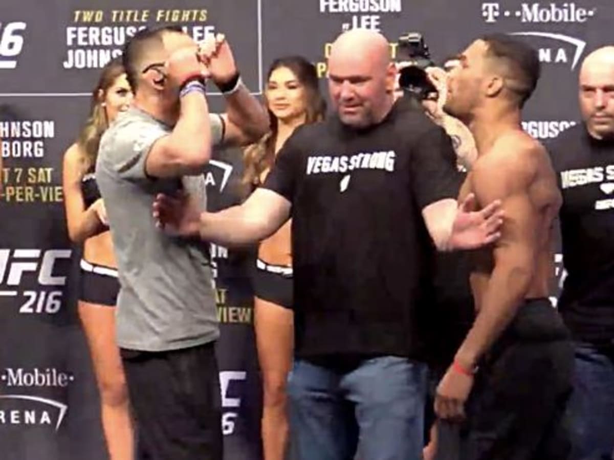 UFC 216: Ferguson vs. Lee Weigh-in Video - MMAWeekly.com | UFC and MMA  News, Results, Rumors, and Videos