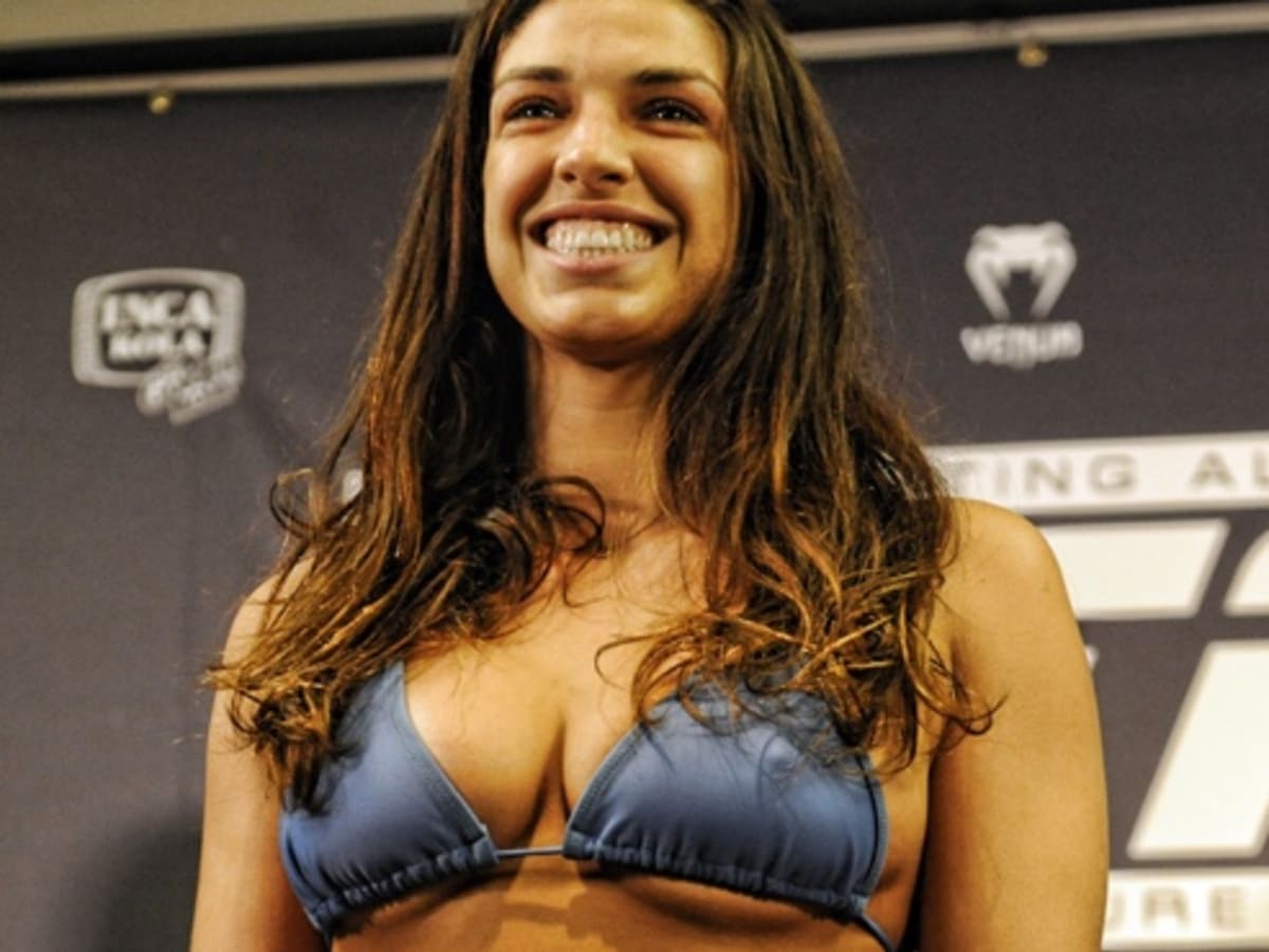 MMA stunner Mackenzie Dern ditches fight kit to weigh-in wearing